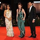 Abhay Deol, Mahie Gill, and Kalki Koechlin at an event for Dev.D (2009)