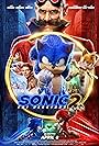 Jim Carrey, James Marsden, Idris Elba, Michelle Watson, Tika Sumpter, Ben Schwartz, and Scott Patey in Sonic the Hedgehog 2 (2022)