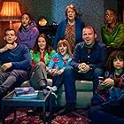 Anne Reid, Jessica Hynes, Russell Tovey, Rory Kinnear, T'Nia Miller, Ruth Madeley, Jade Alleyne, and Lydia West in Years and Years (2019)