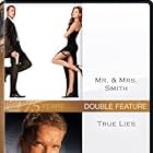 Brad Pitt, Arnold Schwarzenegger, and Angelina Jolie in True Lies (1994)
