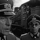 Paul Scofield, Jean Bouchaud, Charles Millot, and Albert Rémy in The Train (1964)