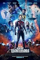 Michael Douglas, Michelle Pfeiffer, Paul Rudd, Kathryn Newton, Evangeline Lilly, Jonathan Majors, and Jamie Andrew Cutler in Ant-Man and the Wasp: Quantumania (2023)