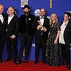 Stellan Skarsgård, Jane Featherstone, Jared Harris, Craig Mazin, Johan Renck, and Carolyn Strauss at an event for 2020 Golden Globe Awards (2020)