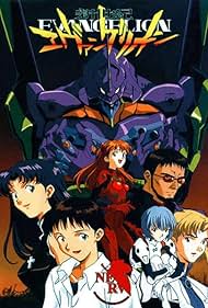 Megumi Hayashibara, Kotono Mitsuishi, Yûko Miyamura, Megumi Ogata, Fumihiko Tachiki, and Yuriko Yamaguchi in Neon Genesis Evangelion (1995)