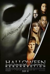 Jamie Lee Curtis, Tyra Banks, Busta Rhymes, Bianca Kajlich, and Sean Patrick Thomas in Halloween: Resurrection (2002)