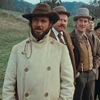 Barry Brown, Dana Elcar, Robert H. Harris, Donald Moffat, and Cliff Robertson in The Great Northfield Minnesota Raid (1972)