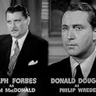 Donald Douglas and Ralph Forbes in Calling Philo Vance (1940)