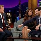 James Corden, Riley Keough, and Billy Eichner in The Late Late Show with James Corden (2015)