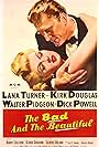 Kirk Douglas and Lana Turner in The Bad and the Beautiful (1952)