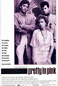 Molly Ringwald, Andrew McCarthy, and Jon Cryer in Pretty in Pink (1986)