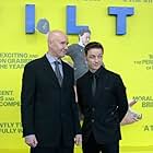 James McAvoy and Irvine Welsh at an event for Filth (2013)