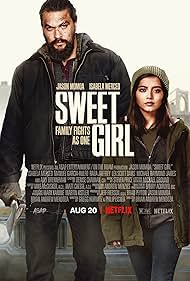 Jason Momoa and Isabela Merced in Sweet Girl (2021)