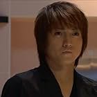 Tatsuya Fujiwara and Ikuji Nakamura in Death Note: The Last Name (2006)