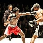 Pacharo Mzembe in the hard hitting physical drama 'Prize Fighter' during the Brisbane Festival. Nominated for a 2016 Helpmann Award for Best Actor in a leading role.