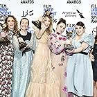 Olivia Wilde, Jessica Elbaum, Chelsea Barnard, Beanie Feldstein, Kaitlyn Dever, Katie Silberman, and Billie Lourd at an event for 35th Film Independent Spirit Awards (2020)