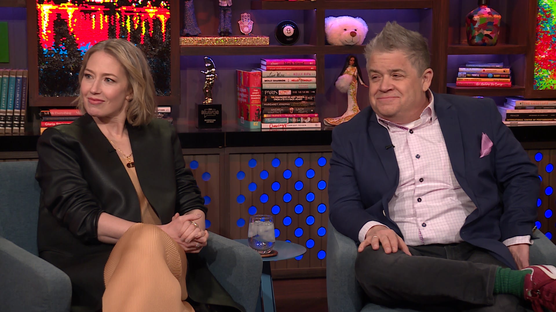 Patton Oswalt and Carrie Coon in Carrie Coon & Patton Oswalt (2024)