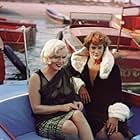 Marilyn Monroe and Tony Curtis in Some Like It Hot (1959)