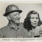 Joe Sawyer and Mary Treen in High Powered (1945)
