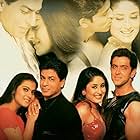Amitabh Bachchan, Hrithik Roshan, Kajol, Kareena Kapoor, Jaya Bachchan, and Shah Rukh Khan in Kabhi Khushi Kabhie Gham... (2001)