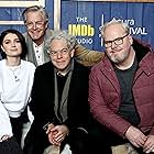 Kyle MacLachlan, Michael Almereyda, Jim Gaffigan, and Eve Hewson at an event for The IMDb Studio at Acura Festival Village (2020)
