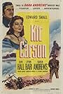 Dana Andrews, Lynn Bari, and Jon Hall in Kit Carson (1940)