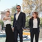 Ben Affleck, Nicole Holofcener, and Jodie Comer at an event for The Last Duel (2021)