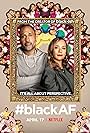 Rashida Jones and Kenya Barris in #BlackAF (2020)