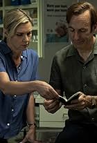 Bob Odenkirk and Rhea Seehorn in Axe and Grind (2022)