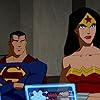 Nolan North and Maggie Q in Young Justice (2010)