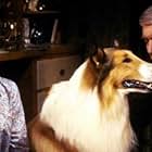 James Stewart, Stephanie Zimbalist, and Lassie in The Magic of Lassie (1978)