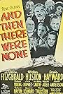 Judith Anderson, Mischa Auer, June Duprez, Barry Fitzgerald, Richard Haydn, Louis Hayward, Walter Huston, C. Aubrey Smith, and Roland Young in And Then There Were None (1945)