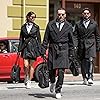 Jon Hamm, Jon Bernthal, Eiza González, and Ansel Elgort in Baby Driver (2017)