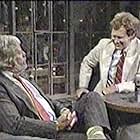 David Letterman and Oliver Reed in Late Night with David Letterman (1982)