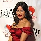 Amiée Conn on the red carpet attending the Red Rock Management 'Life Through Art Foundation' Charity Event 2009.