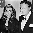 Orson Welles and Paola Mori
