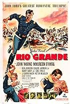 Harry Carey Jr., Ben Johnson, Victor McLaglen, J. Carrol Naish, and Chill Wills in Rio Grande (1950)
