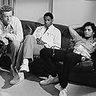 Denzel Washington, David Morse, and Howie Mandel in St. Elsewhere (1982)