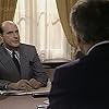 Antony Carrick and Paul Eddington in Yes, Prime Minister (1986)