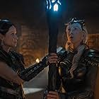 Helen Mirren and Lucy Liu in Shazam! Fury of the Gods (2023)