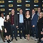 Col Needham, Dave Karger, Shara Angell, Emily Glassman, Kimberly Burgess, Keith Simanton, Rob Grady, Tara Broughton, Matt Kumin, and Courtney Niemann at an event for IMDb at Toronto 2018 (2018)