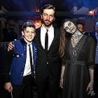 Michiel Huisman and Paxton Singleton at an event for The Haunting of Hill House (2018)