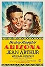 William Holden and Jean Arthur in Arizona (1940)