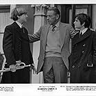 William Holden, Lucas Donat, and Jonathan Scott-Taylor in Damien: Omen II (1978)