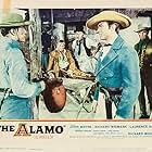 Richard Widmark, Laurence Harvey, Ken Curtis, John Dierkes, William Henry, and Patrick Wayne in The Alamo (1960)