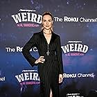 Evan Rachel Wood at an event for Weird: The Al Yankovic Story (2022)