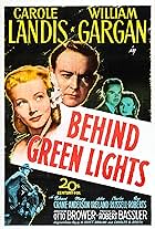 Mary Anderson, Richard Crane, William Gargan, and Carole Landis in Behind Green Lights (1946)