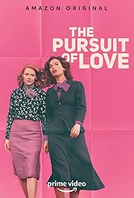 Emily Beecham and Lily James in The Pursuit of Love (2021)
