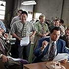 Leonardo DiCaprio, P.J. Byrne, Kenneth Choi, Ethan Suplee, Jonah Hill, Brian Sacca, and Henry Zebrowski in The Wolf of Wall Street (2013)