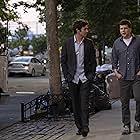 Adam Brody and Jesse Eisenberg in Fleishman Is in Trouble (2022)