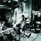 Charles Chaplin, Mady Correll, and Allison Roddan in Monsieur Verdoux (1947)